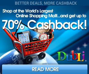 Go to cash back for shopping