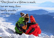 Go to friendship quotes.