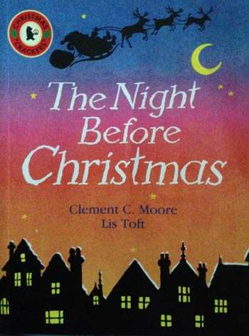 The Night Before Christmas book cover.