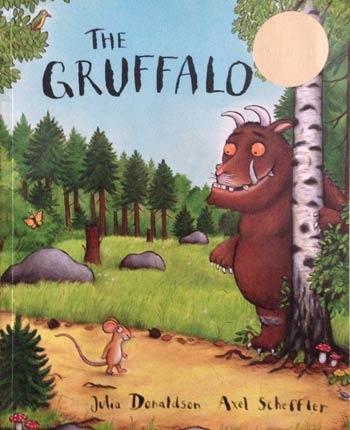 The Gruffalo book cover.