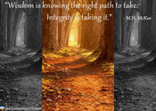 Go to integrity quotes.